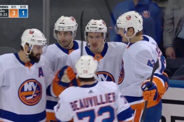 Mathew Barzal Humiliates Hapless Rangers with 5 Points in 7-2 Beatdown