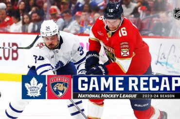 Maple Leafs @ Panthers 10/19 | NHL Highlights 2023