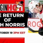 The Return of Josh Norris  | Coming in Hot LIVE - October 19