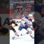 Connor McDavid Sets Up Ryan McLeod Goal with No Look Backhand Pass vs Ottawa Senators