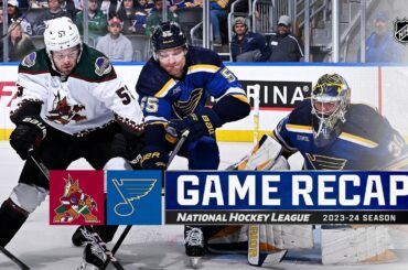 Coyotes @ Blues 10/19 | NHL Highlights 2023