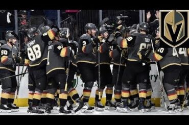 Vegas Golden Knights Playoff Overtime Goals (Up until 2023)