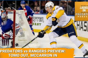Nashville Predators vs. New York Rangers Preview: Phil Tomasino Out; Plus Decentralizing the Draft?