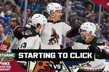 Arizona Coyotes offense finally clicks in dominant win over St. Louis Blues