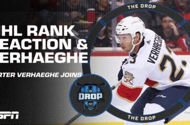 NHL Rank reaction: Fan BACKLASH, Most EGREGIOUS snubs & Carter Verhaeghe interview | The Drop