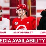 Jake Walman, Alex DeBrincat and Derek Lalonde Practice - 10/20