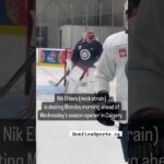 Nikolaj Ehlers on Day 1 post-camp