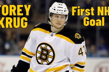 Torey Krug #47 (Boston Bruins) first NHL goal May 16, 2013 (Classic NHL)