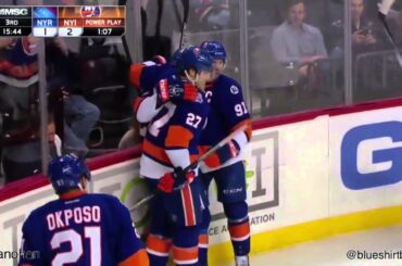 Rangers at Islanders - 1/14/16 - Nick Leddy goal