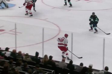 Martin Nečas assists on Jarvis' goal vs Kraken (10/19/2023)