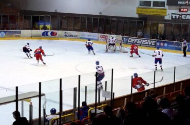 Jan Veselý CZE goal 0:1 (SVK 20 - CZE 20 2:5)