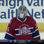 Wolves F Kenny Agostino in AHL Skills Rapid Fire competition