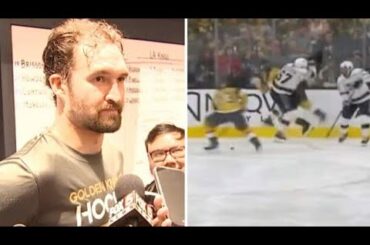 Mark Stone gets MASSACRED by this controversial hit...🤯