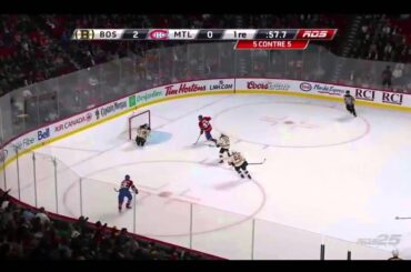 Michael McCarron Crushes David Krejci (23/09/14)