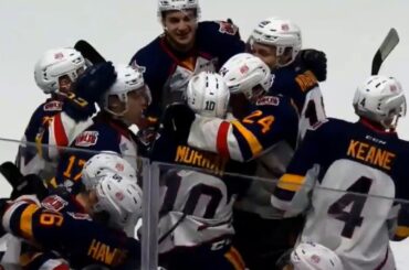 Tucker the hero with two goals in Barrie playoff win -- 3/29/18