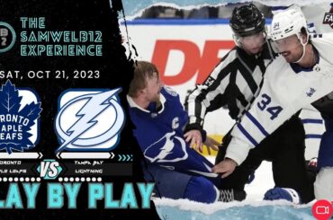 🔵TORONTO MAPLE LEAFS vs. TAMPA BAY LIGHTNING - LIVE NHL hockey - Play by play