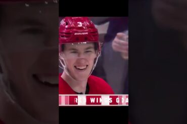 GOAL  Simon Edvinsson  Detroit Red Wings v Buffalo Sabres  NHL 2022 23#shorts