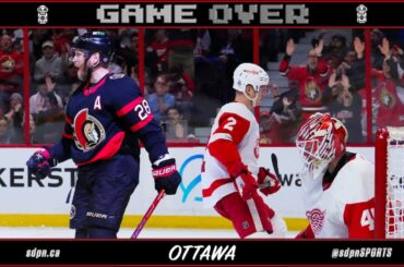 Senators vs Detroit Red Wings Post Game Recap - Oct 21, 2023 | Game Over: Ottawa