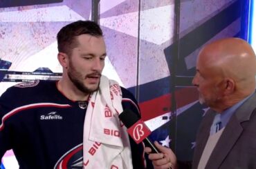 Justin Danforth: That's the way we want to play every night; we played a full 60 minutes