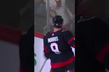 Josh Norris back in the lineup, back on the scoresheet!