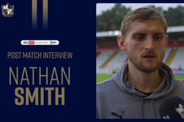Post Match | Nathan Smith speaks to the press following 0-0 draw against Stevenage