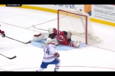 Cory Schneider Amazing Glove Save on Plekanec