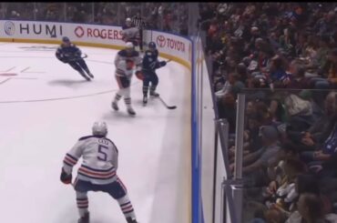 Elias Petterson charging on Cody Ceci - Tough Call Recommendation