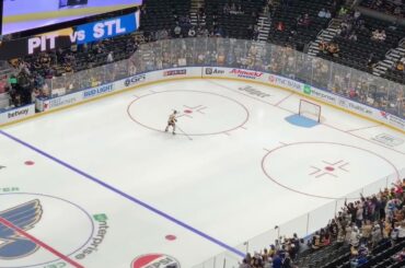 Ryan Shea takes rookie lap before NHL debut with Penguins