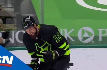 Jamie Benn Makes Nice Move To Beat James Reimer For Overtime Winner