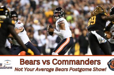 Bears vs. Commanders: Not Your Average Bears Postgame Show!