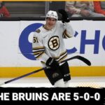 How the Boston Bruins are 5-0-0 to start the season