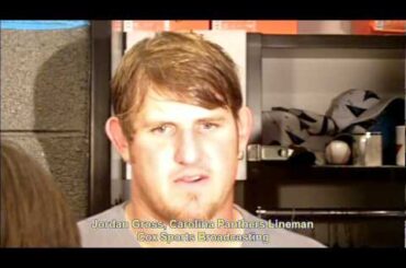 Jordan Gross post game vs Tenn