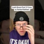 Leafs post game vs Florida Panthers