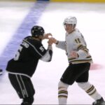 Trent Frederic fights Andreas Englund 10/21/23