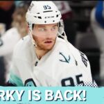 Seattle Kraken Host Vancouver, Andre Burakovsky Joins Rotation For 1st Time Since Injury