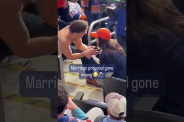 Not the reaction he was hoping for 🥴