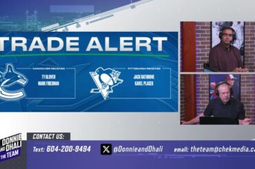 Donnie and Rick react to the Canucks trading Jack Rathbone