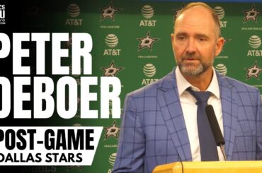 Peter DeBoer talks Dallas Stars Opening Night Win vs. Blues, Jamie Benn Leadership & Matt Duchene