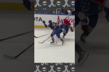Rasmus Dahlin MASSIVE hit on Filip Chytil