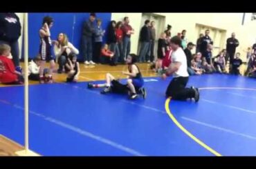 Cole Jordan wrestling