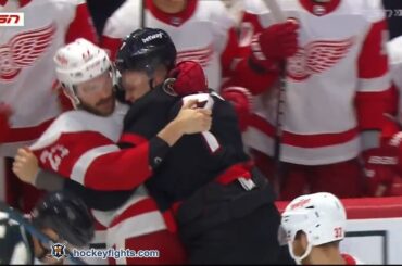 Michael Rasmussen vs Brady Tkachuk Oct 21, 2023