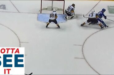 GOTTA SEE IT: Elias Pettersson’s No-Look pass From Knees Sets Up Brock Boeser For Goal