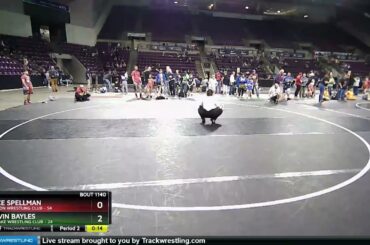 67 Lbs 3rd Place Match - Kayce Spellman, Brighton Wrestling Club Vs Korvin Bayles, Westlake Wrestl