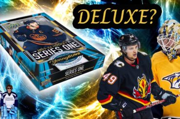 THIS CAUGHT US OFF GUARD!!! 2023-2024 Upper Deck Hockey Series 1 Hobby Box