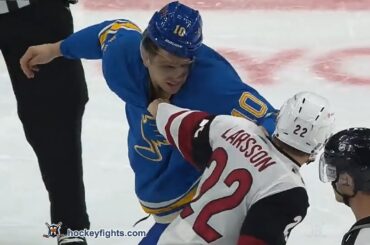 Johan Larsson vs Brayden Schenn Feb 6, 2021