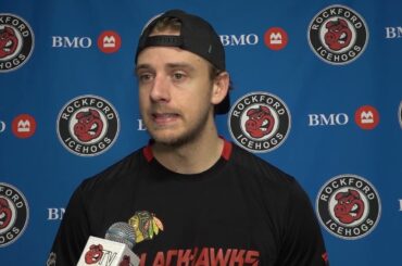 IceHogs Postgame: Anders Sorensen, Filip Roos 10/21/23