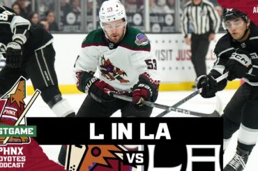 Defensive breakdowns plague Arizona Coyotes in tough road loss to LA Kings