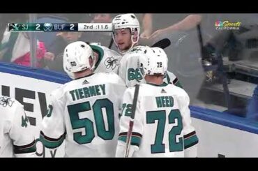 Chris Tierney Goal vs BUF October 28, 2017