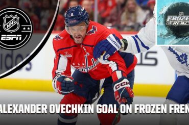 'ONE GOAL CLOSER to Gretzky' 🔥 Buccigross reacts to Ovechkin's goal | Frozen Frenzy