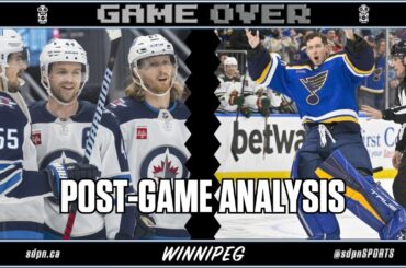 Jets vs St. Louis Blues Post Game Analysis - Oct 24, 2023 | Game Over: Winnipeg